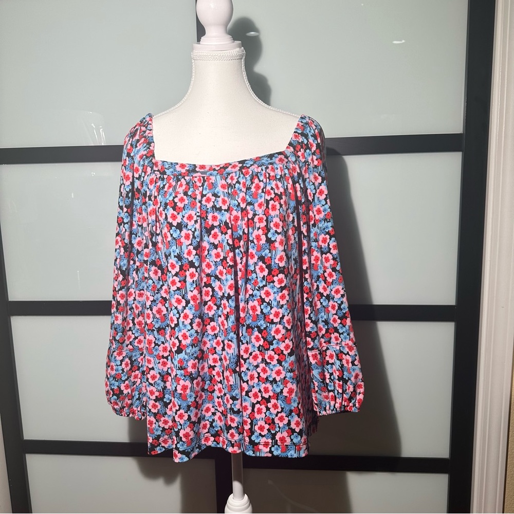 Women Floral blouse XXL - Picture 3 of 13